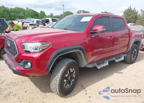 2019 Toyota Tacoma Double Cab from USA, damaged, VIN 3TMCZ5AN2KM231248